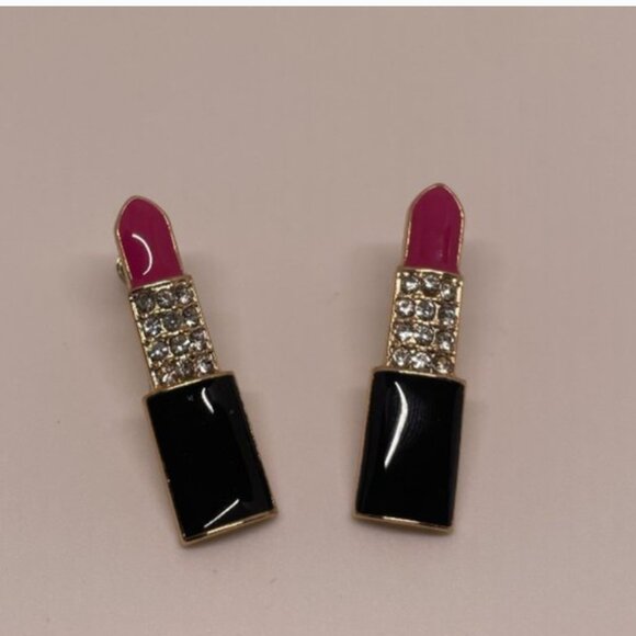 ⭐️❤️ FREE Lipstick Makeup Classy Boho Peasant Hipster Hippie Pop Deco Earrings - Picture 4 of 9